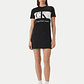 Vestido T-shirt Preto - Calvin Klein - vignette 2