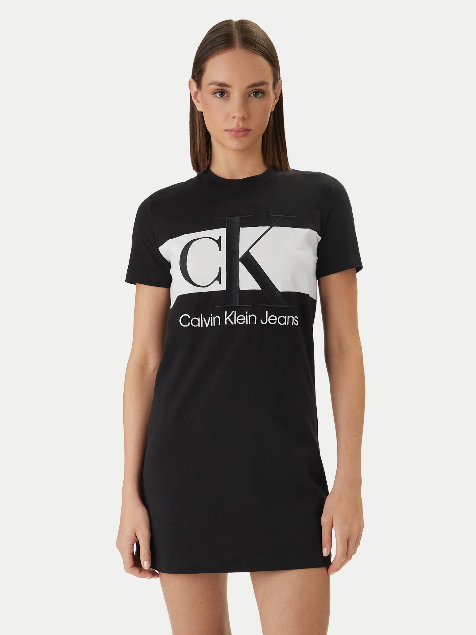 Vestido T-shirt Preto - Calvin Klein 1