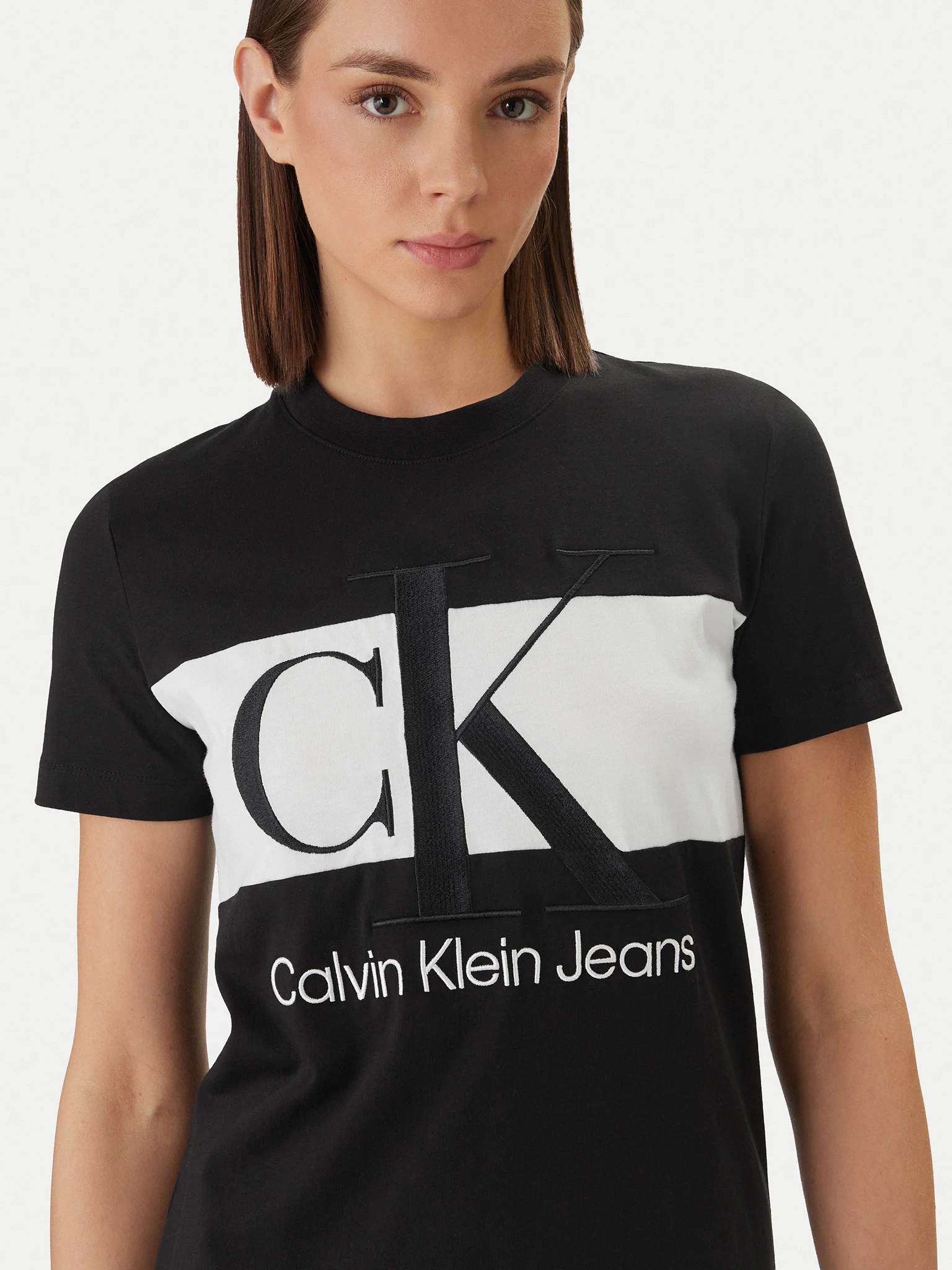 Vestido T-shirt Preto - Calvin Klein 4