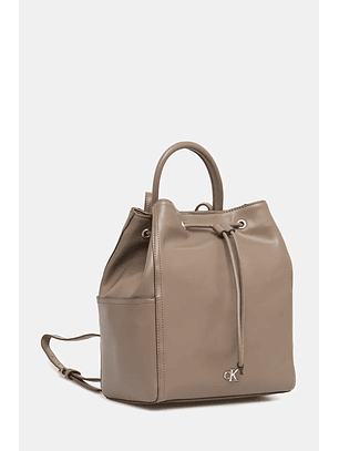 Mochila de Atilho Bege - Calvin Klein  