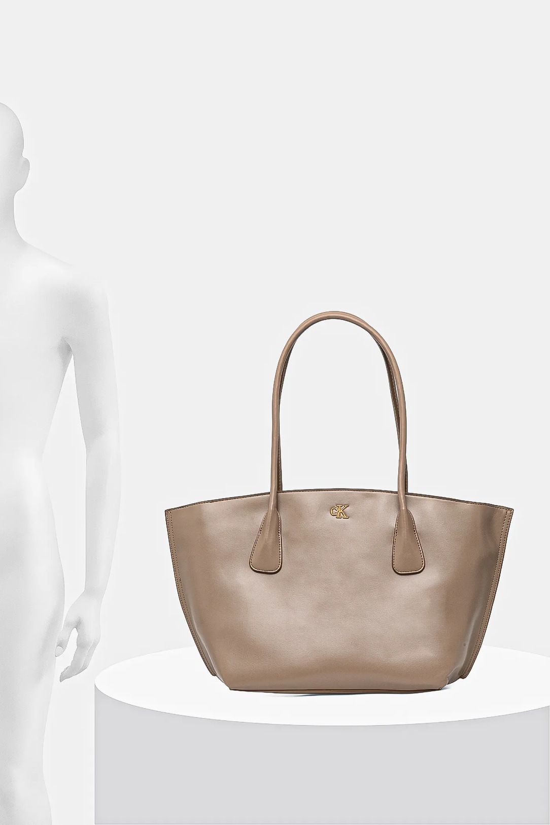 Mala de Ombro Barco Bege - Calvin Klein  6