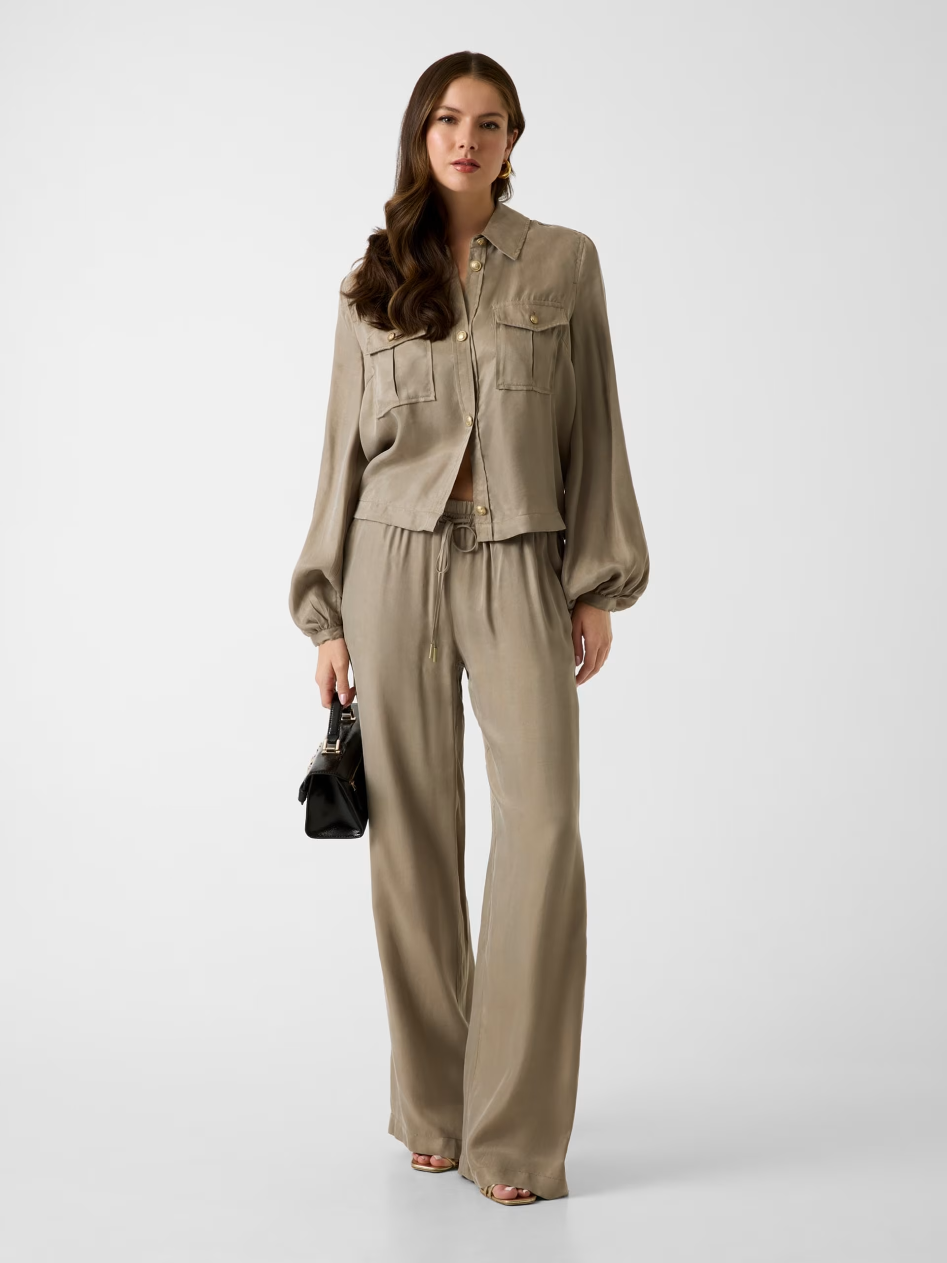 Calças DALIA Verde Caqui - Guess  2