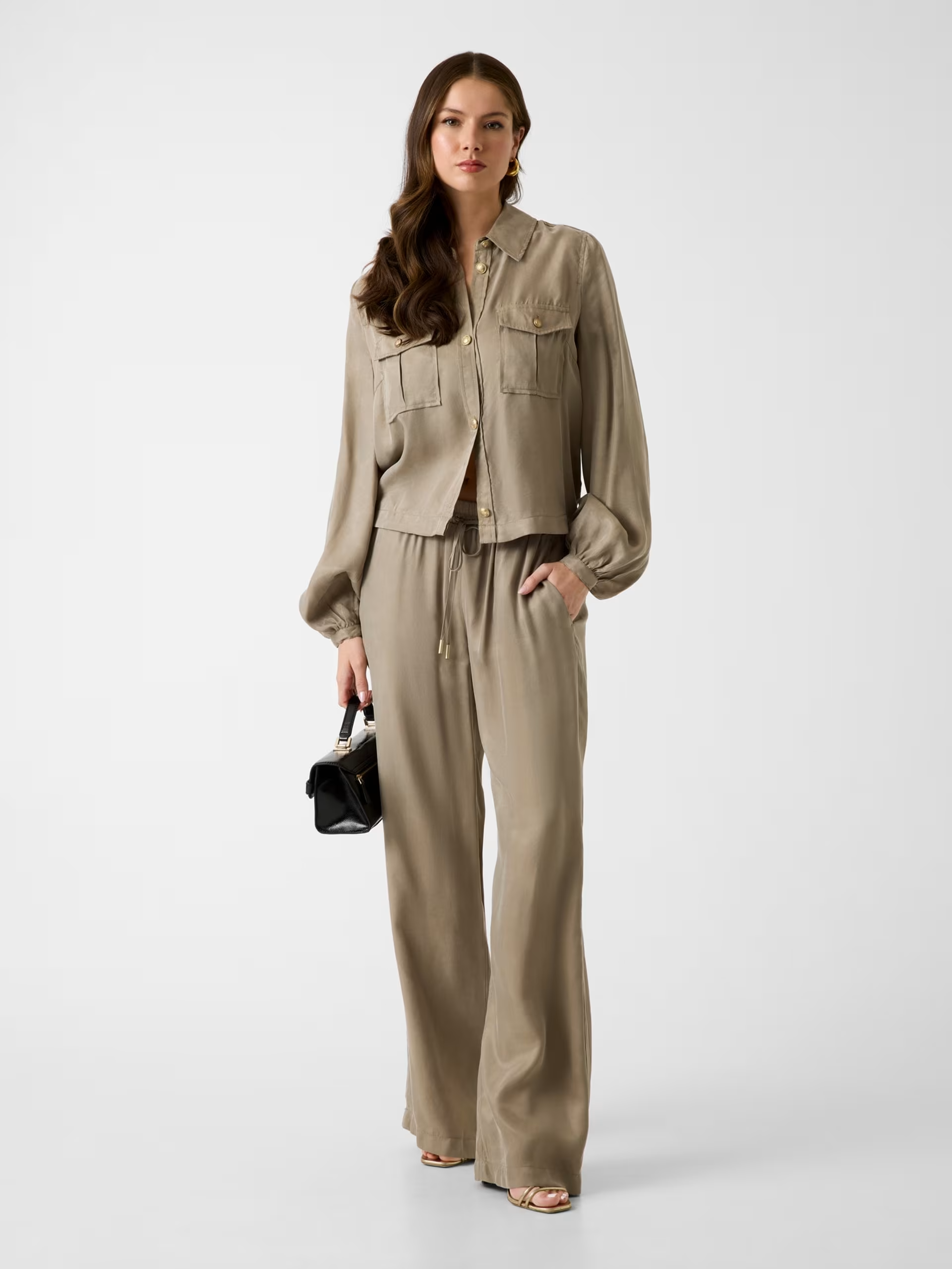 Camisa DALIA Verde Caqui - Guess  3