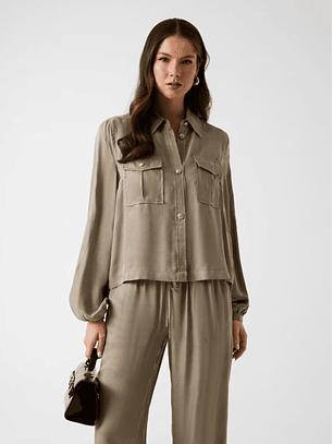 Camisa DALIA Verde Caqui - Guess 