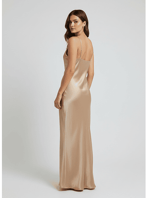 Vestido Comprido AKILINA Bege - Guess 