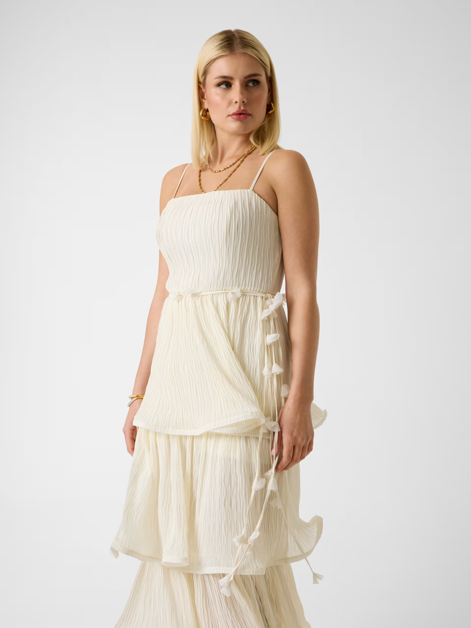 Vestido de Alças ALESSIA Branco - Guess 3