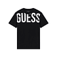 T-shirt Ultra Logo Preto e Branco - Guess  - Thumbnail 5