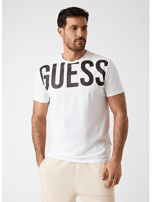 T-shirt Ultra Logo Branco - Guess 