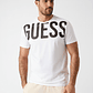 T-shirt Ultra Logo Branco - Guess  - Thumbnail 1