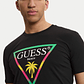 T-shirt Triângulo Colorido Preto - Guess - Thumbnail 6