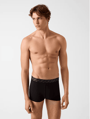 Pack 3 Boxers Preto Logo - Guess 