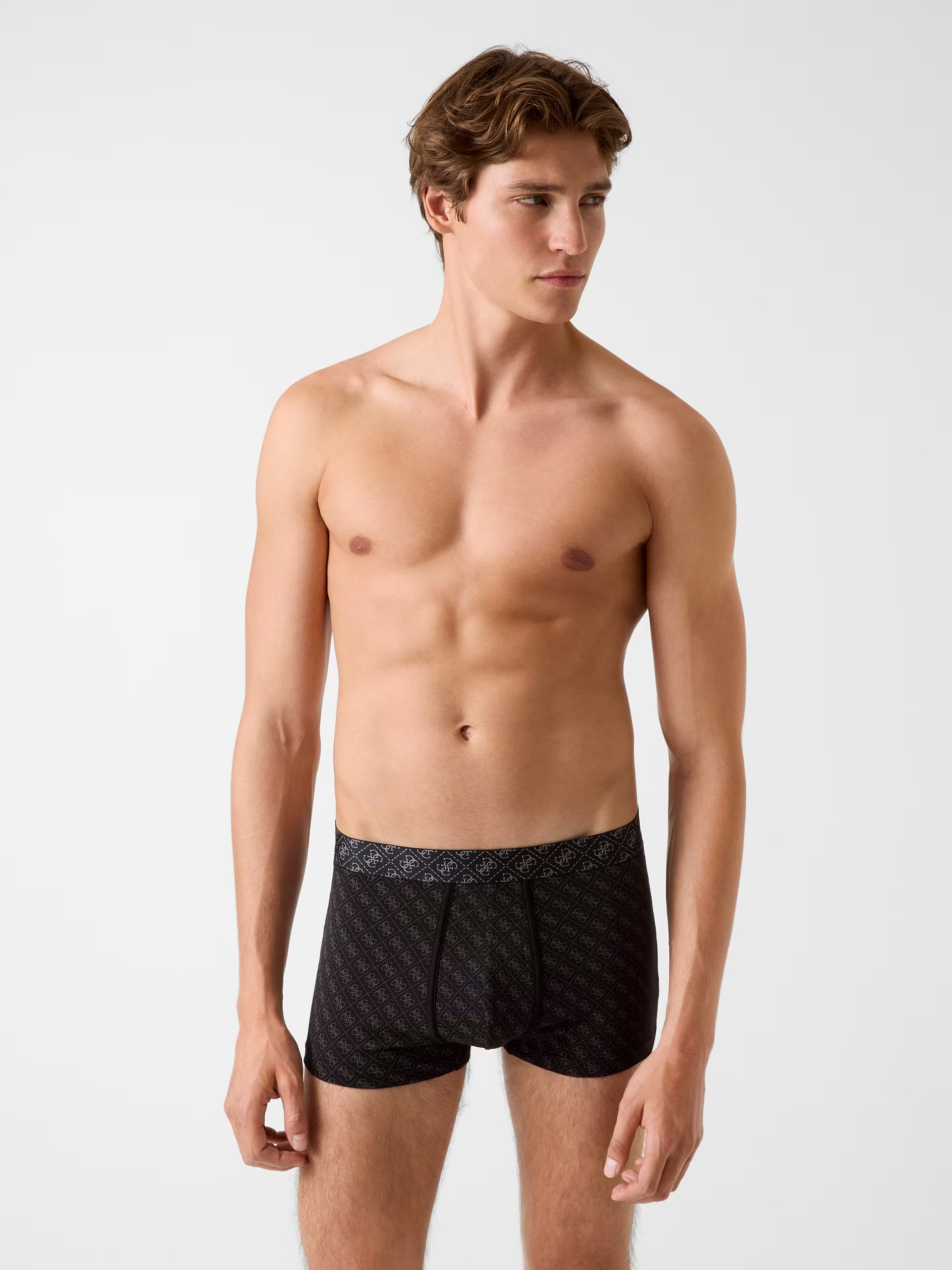 Pack 3 Boxers Preto Logo - Guess  4