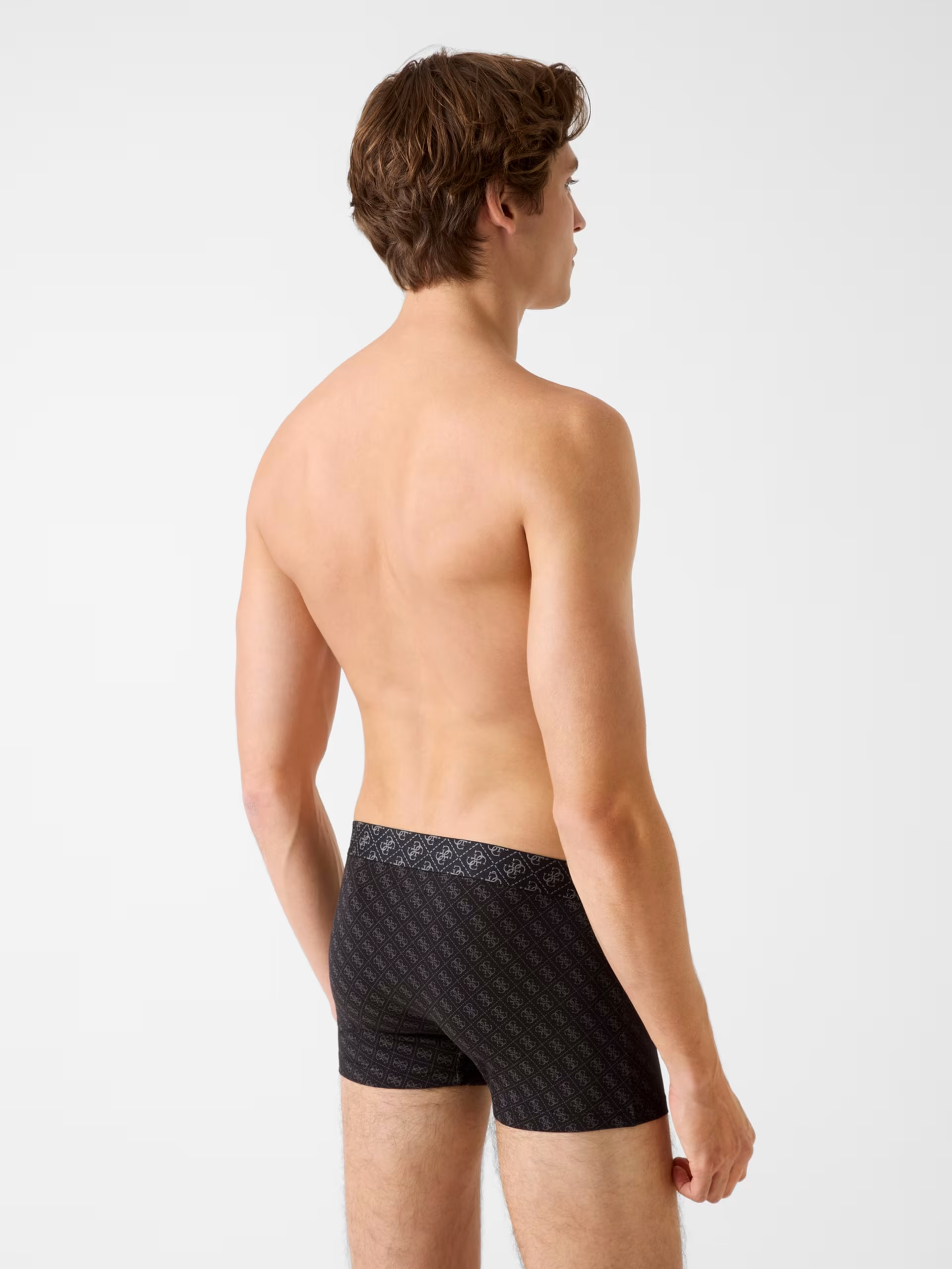 Pack 3 Boxers Preto Logo - Guess  5