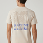 T-shirt FOLIAGE Printa nas Costas Bege - Guess  - Thumbnail 2