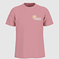 T-shirt FOLIAGE Printa nas Costas Rosa - Guess  - Thumbnail 4