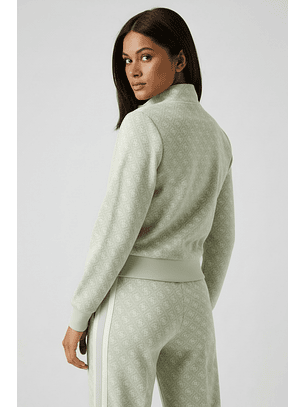 Casaco Logo Verde Menta - Guess