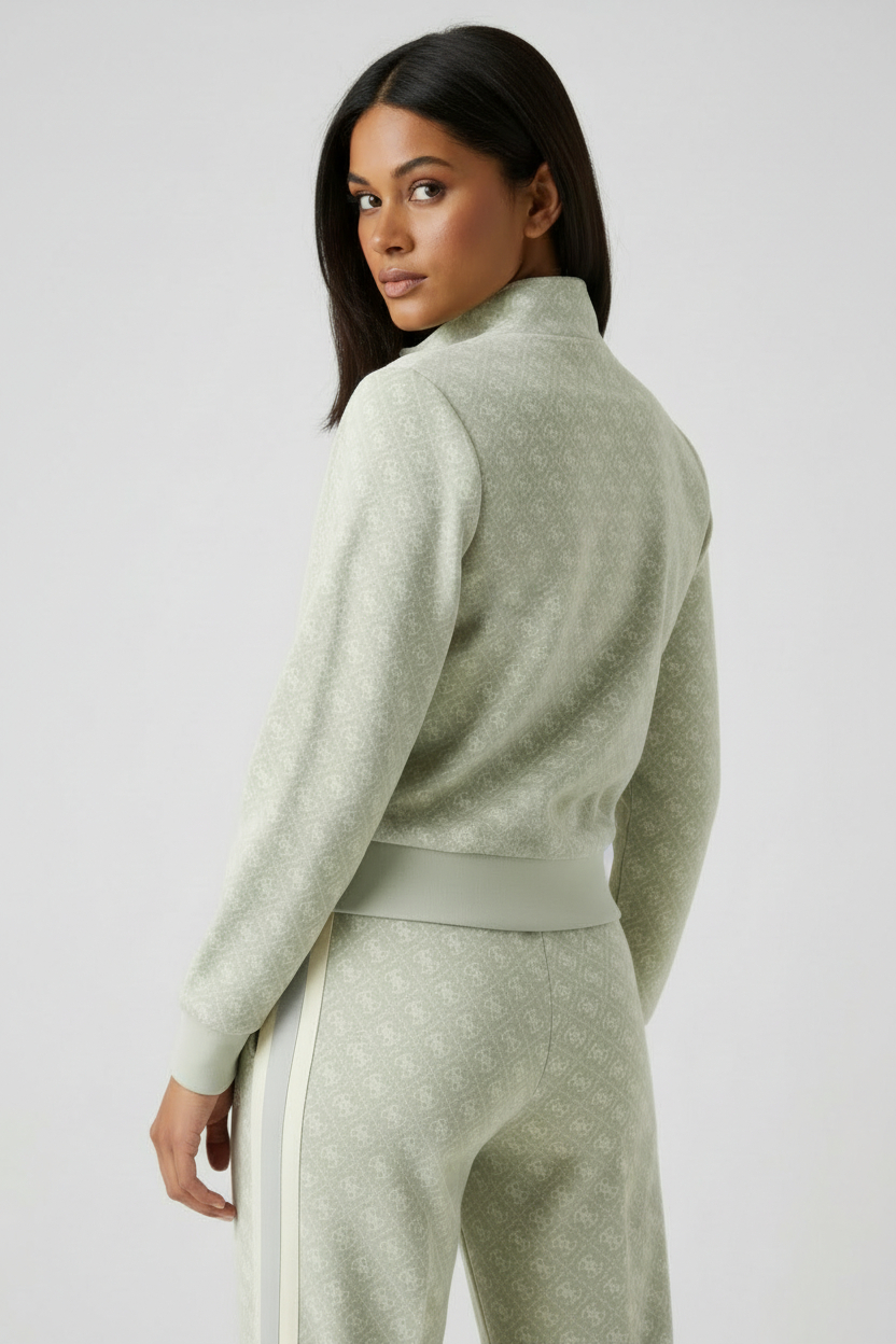 Casaco Logo Verde Menta - Guess 2