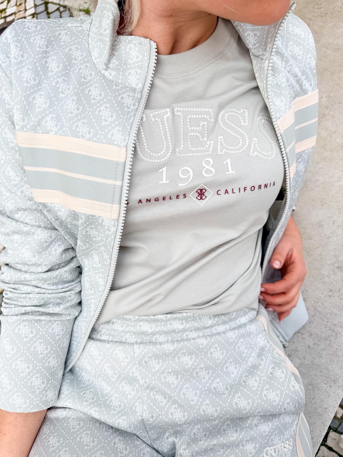 Casaco Logo Verde Menta - Guess 5