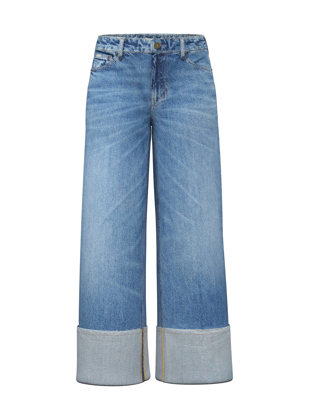 Calças de Ganga com Dobra - Guess Jeans 5