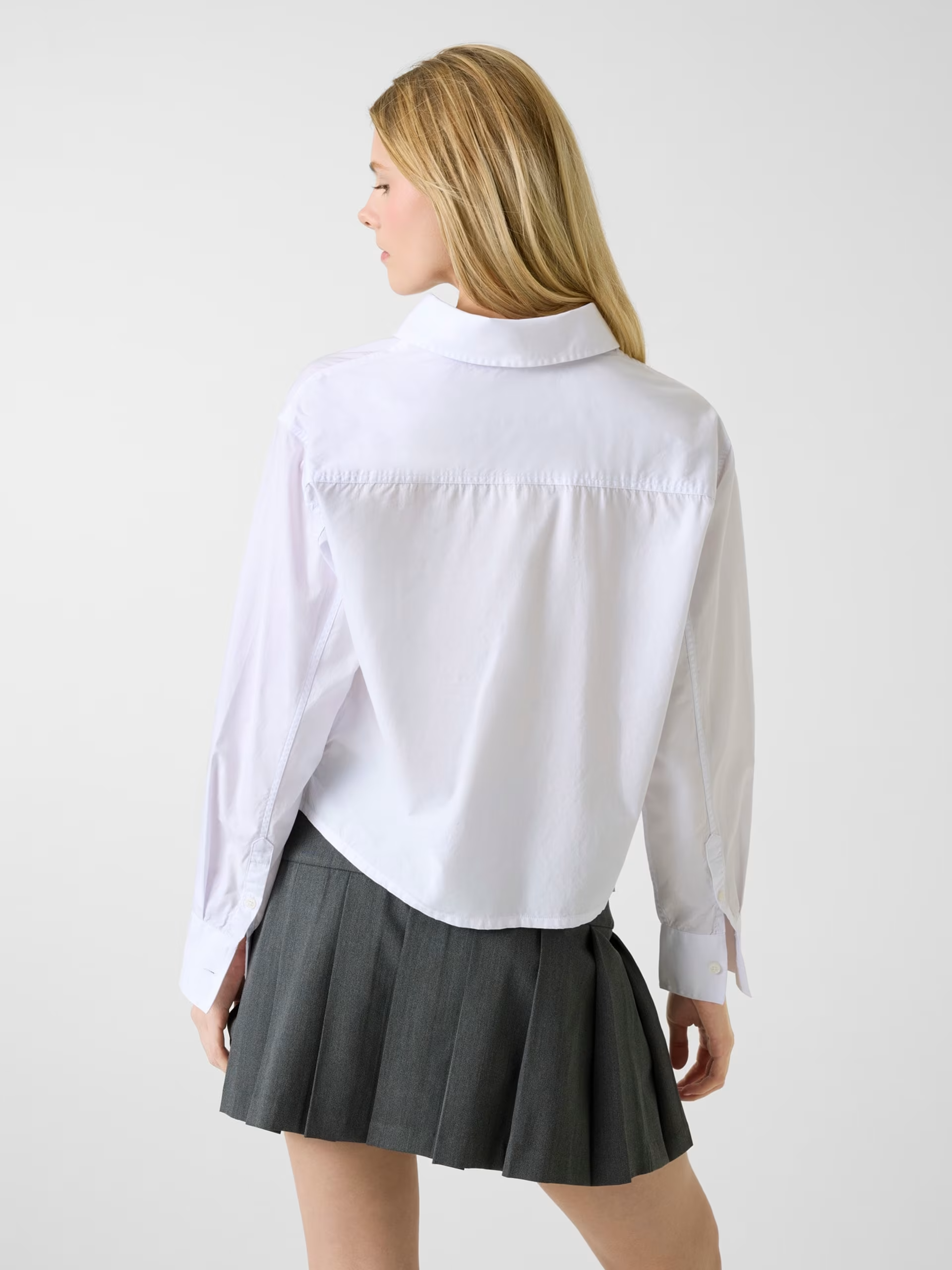 Camisa Curta Algodão Branco - Guess Jeans 2