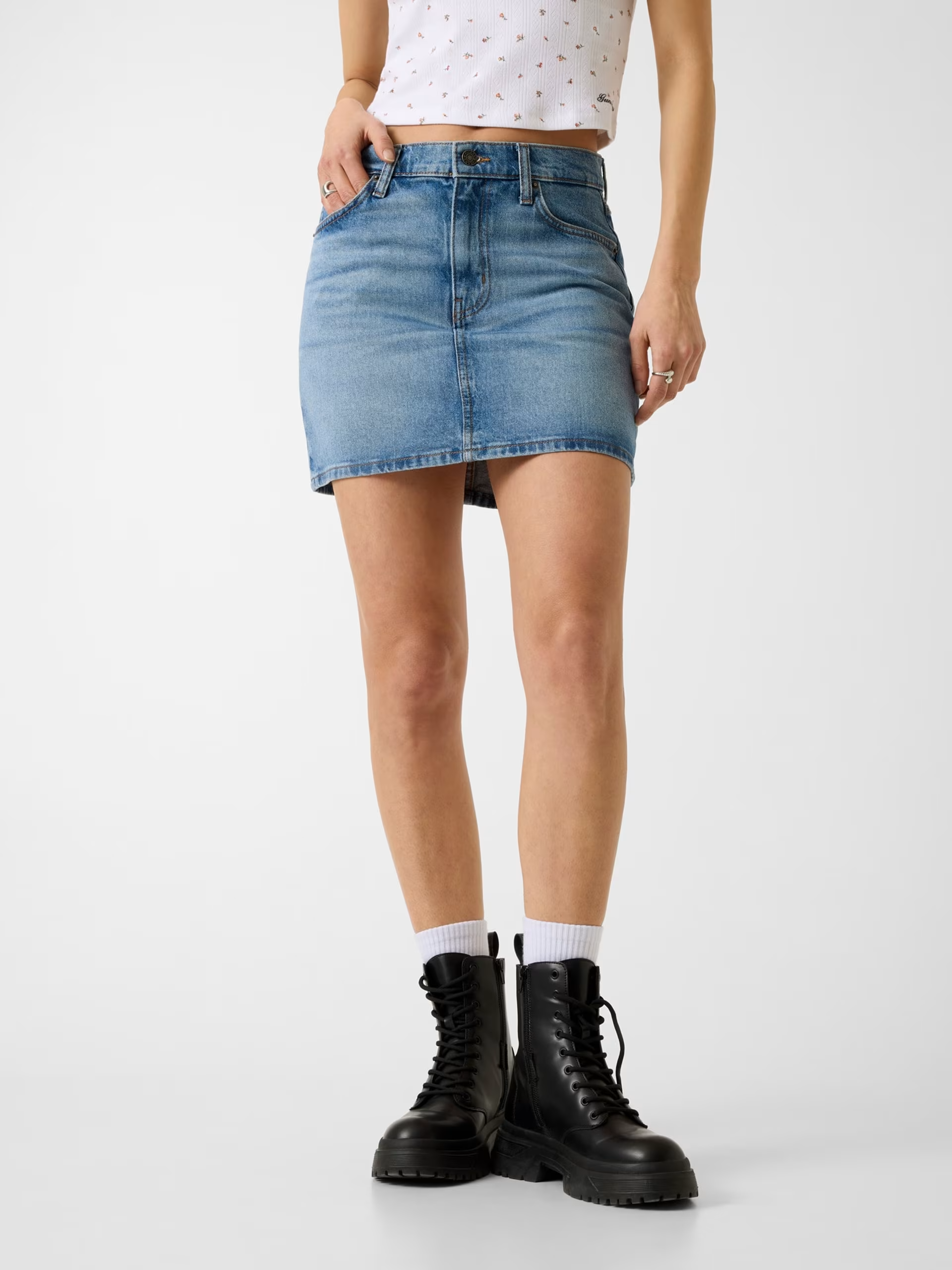 Mini Saia em Ganga - Guess Jeans 1