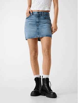 Mini Saia em Ganga - Guess Jeans