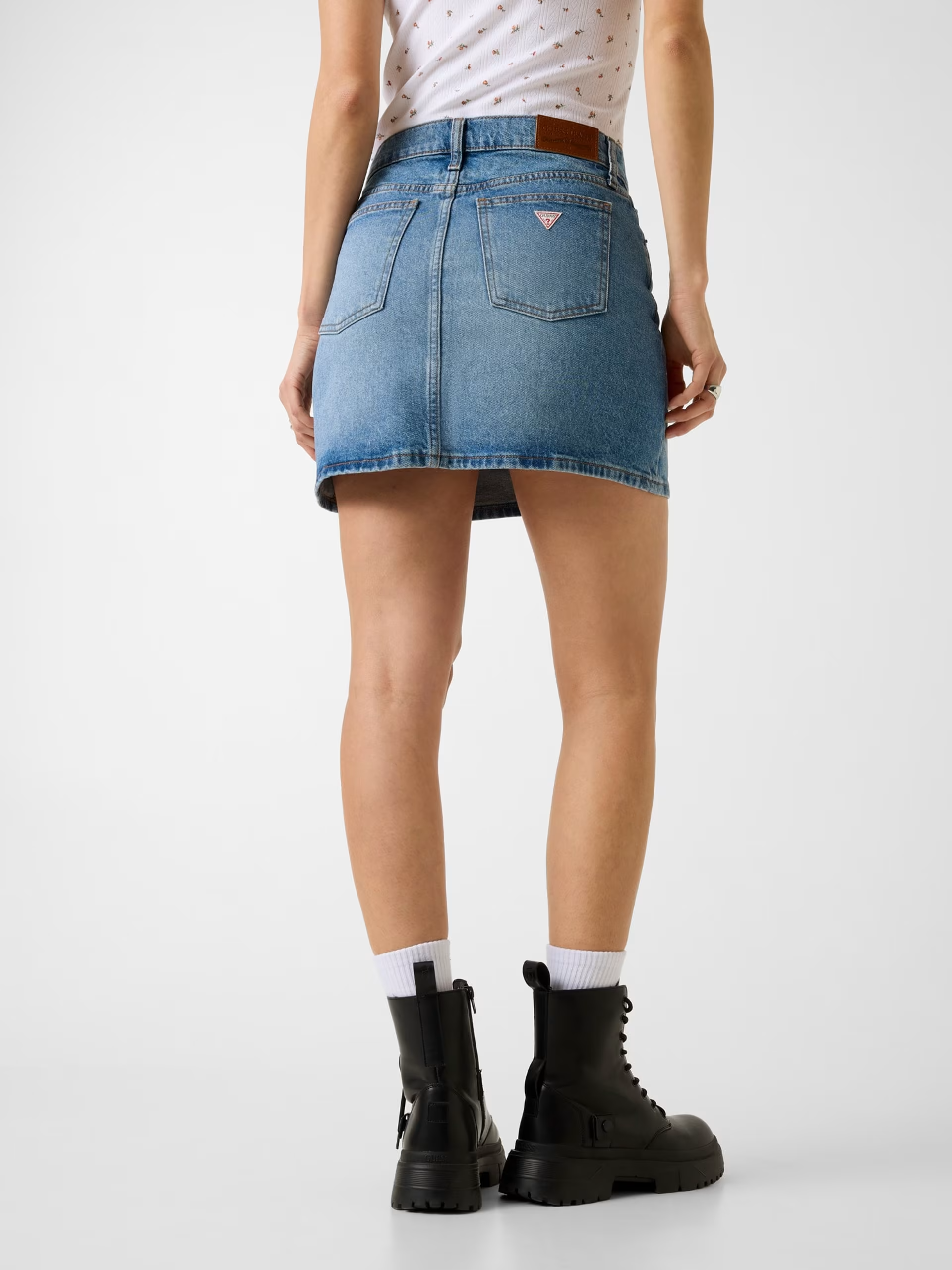 Mini Saia em Ganga - Guess Jeans 4