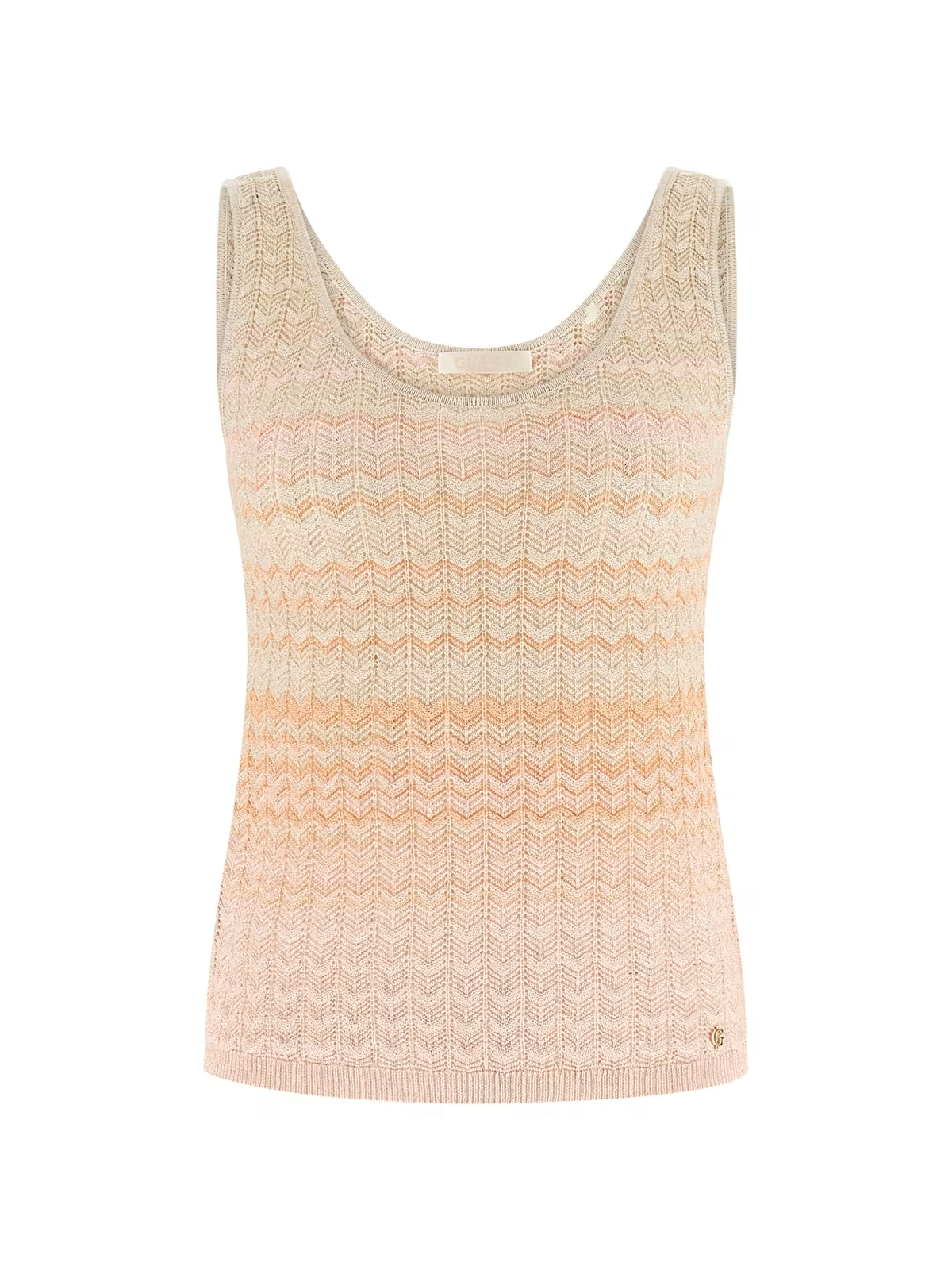 Top ROSALYN Bege e Coral - Guess  - COPIE 5