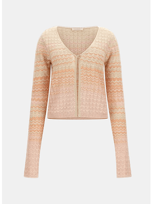 Casaco ROSALYN Bege e Coral - Guess