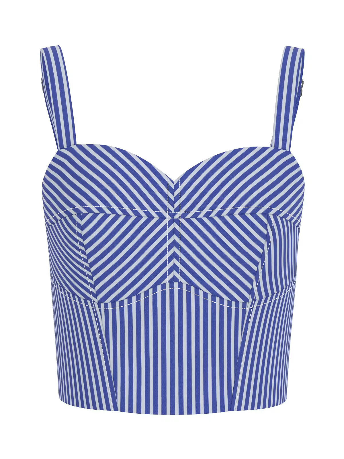 Top de Riscas TECLA Azul e Branco - Guess  4