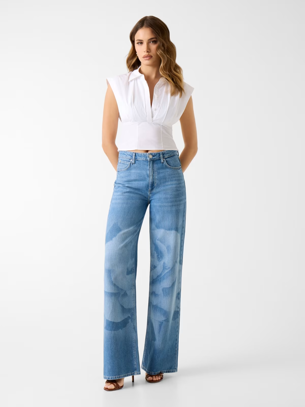 Top CHERRY Branco - Guess  3