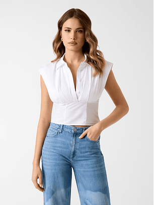 Top CHERRY Branco - Guess 