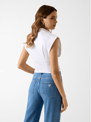 Top CHERRY Branco - Guess 