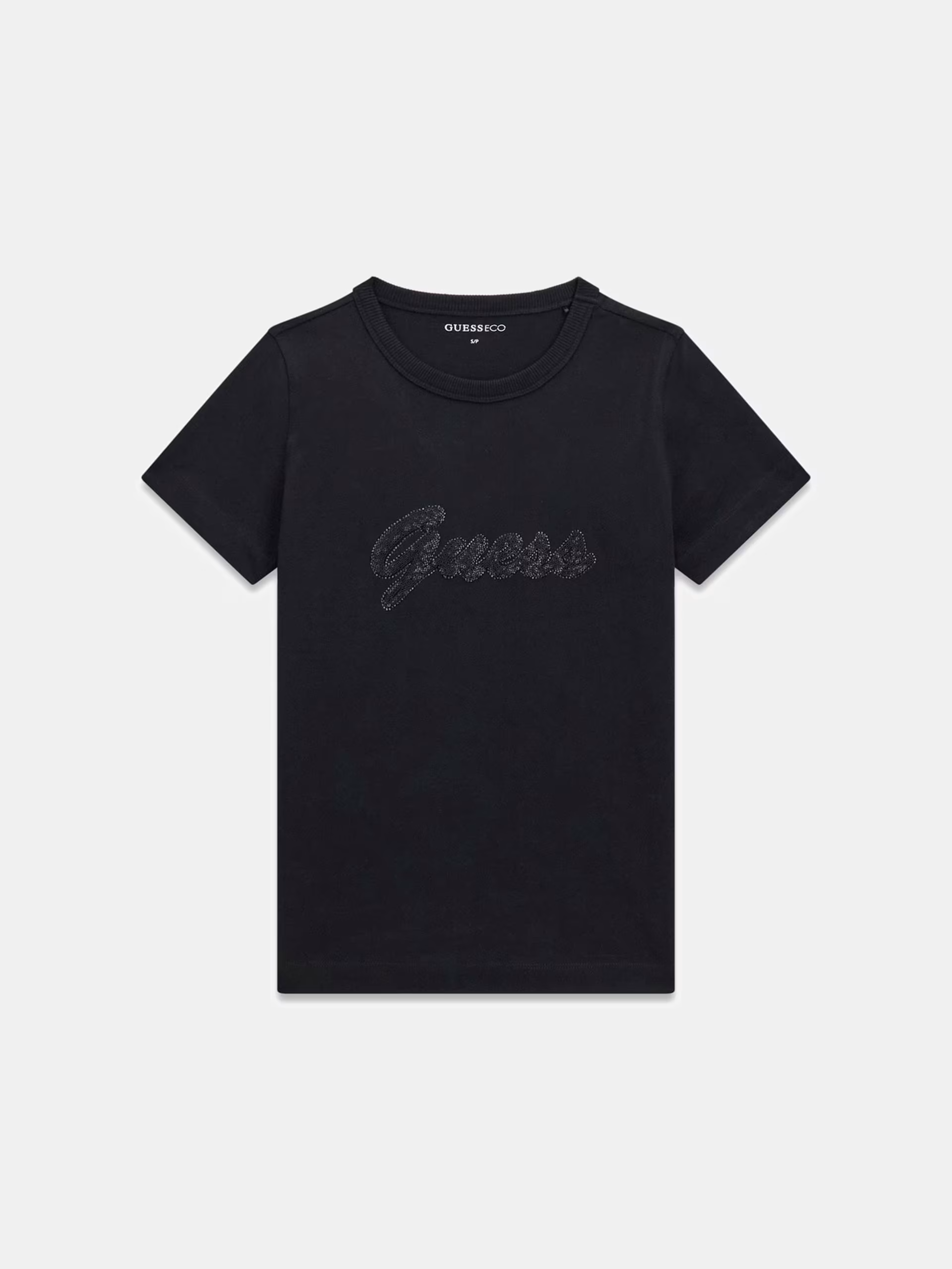 T-shirt Lettering Preto - Guess 5