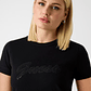 T-shirt Lettering Preto - Guess - Thumbnail 4
