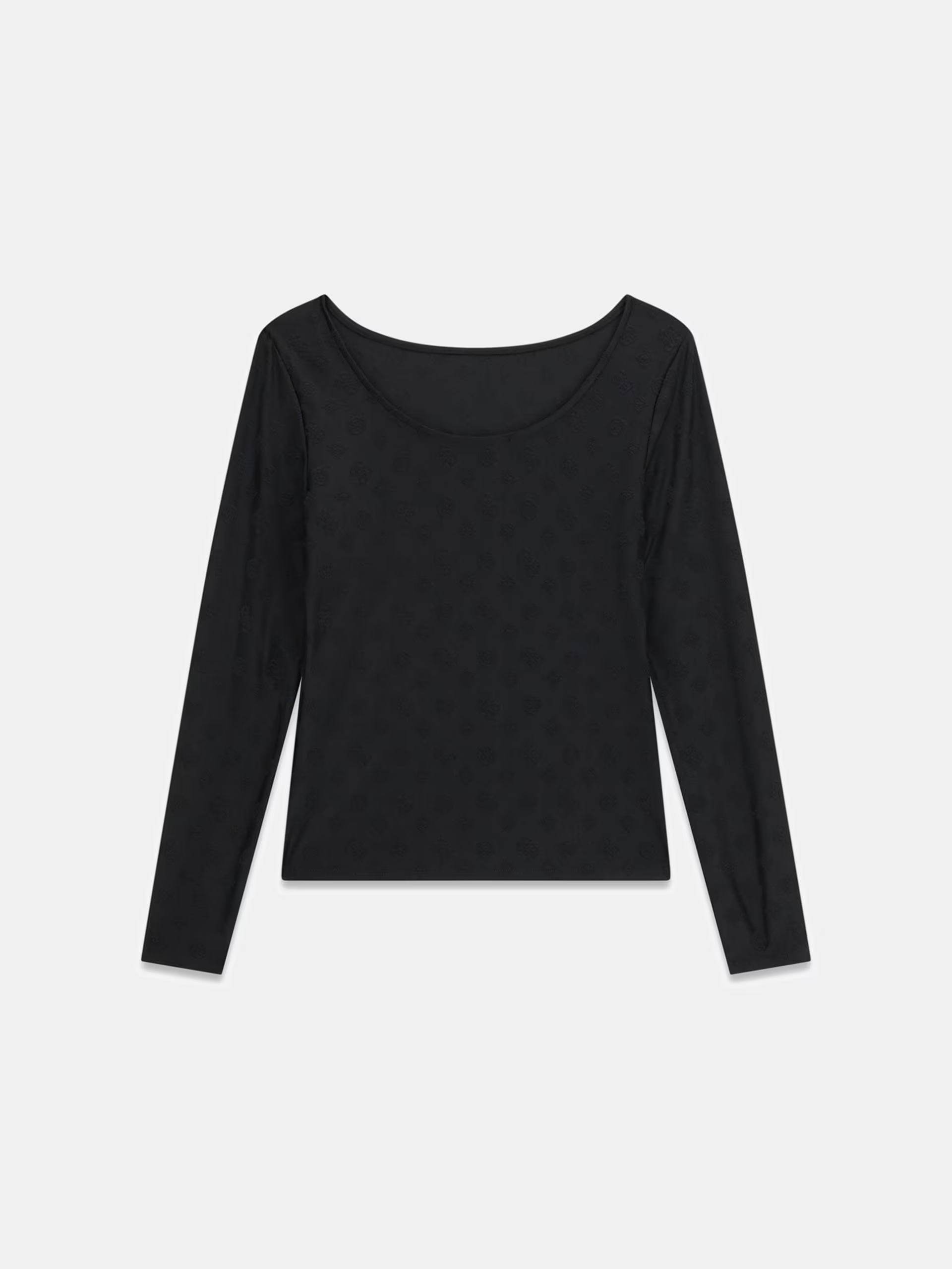 Camisola em Lycra SCOOP Logo Gravado Azul - Guess   4