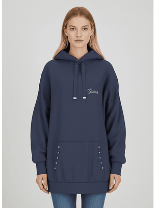Sweat Oversize NAVY Azul - Guess 