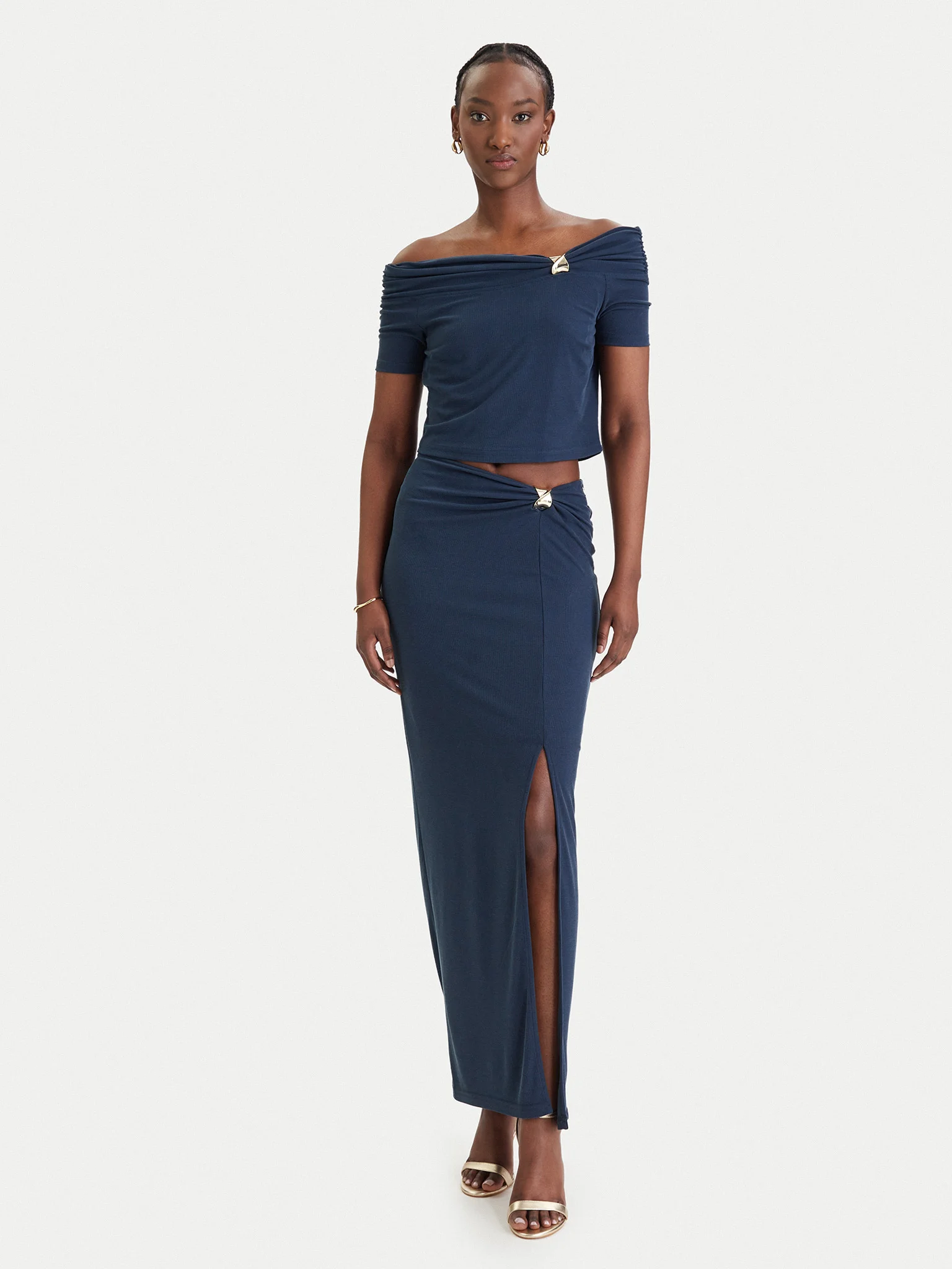 Saia Comprida BRIGITTE Azul - Guess  3