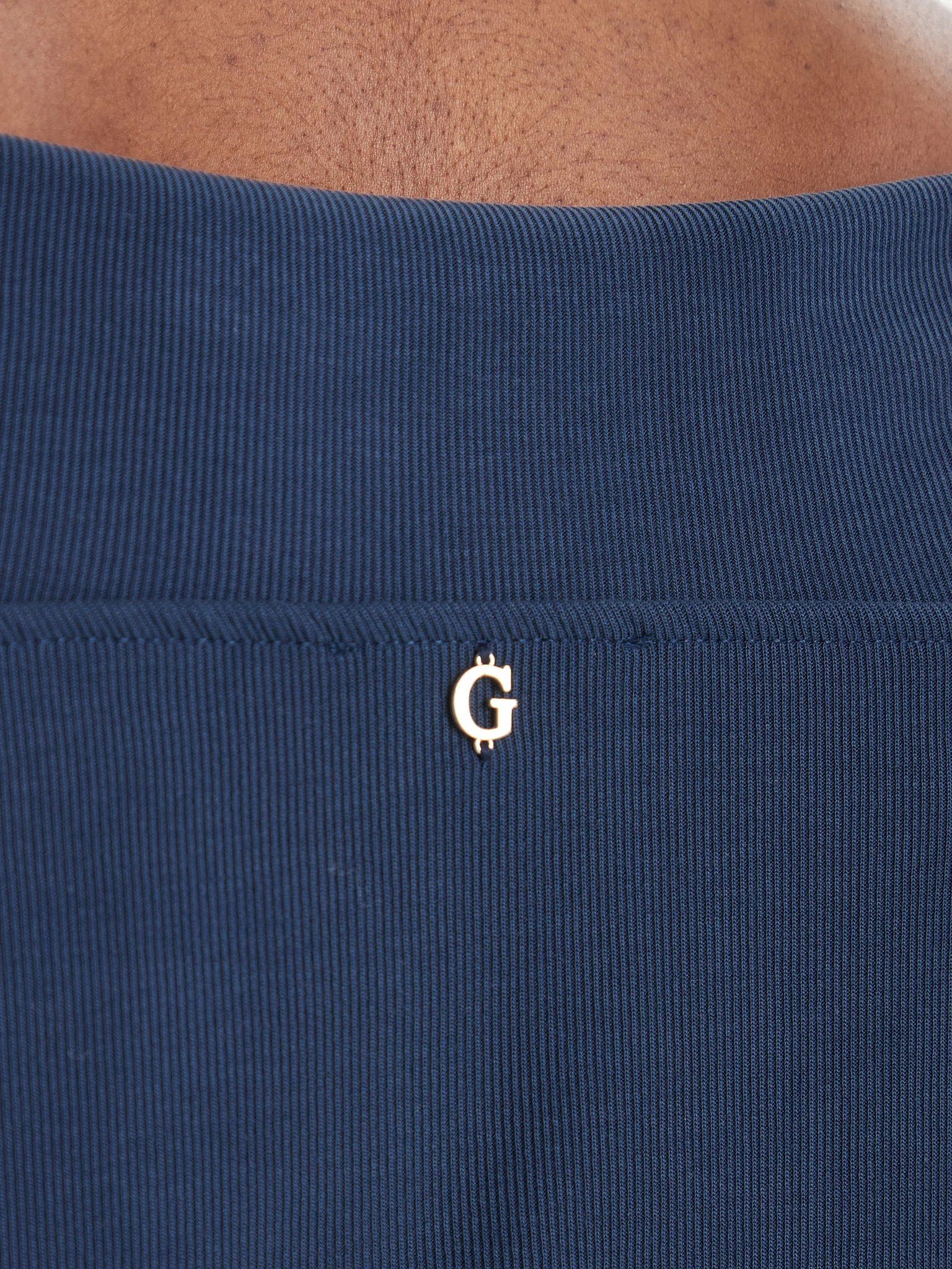 Top sem Ombros BRIGITTE Azul - Guess 4