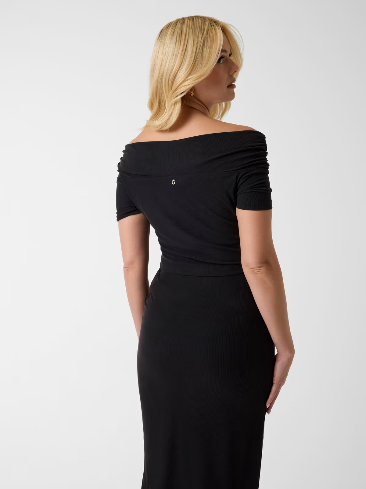 Top sem Ombros BRIGITTE Preto - Guess  2