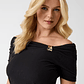Top sem Ombros BRIGITTE Preto - Guess  - thumbnail 4