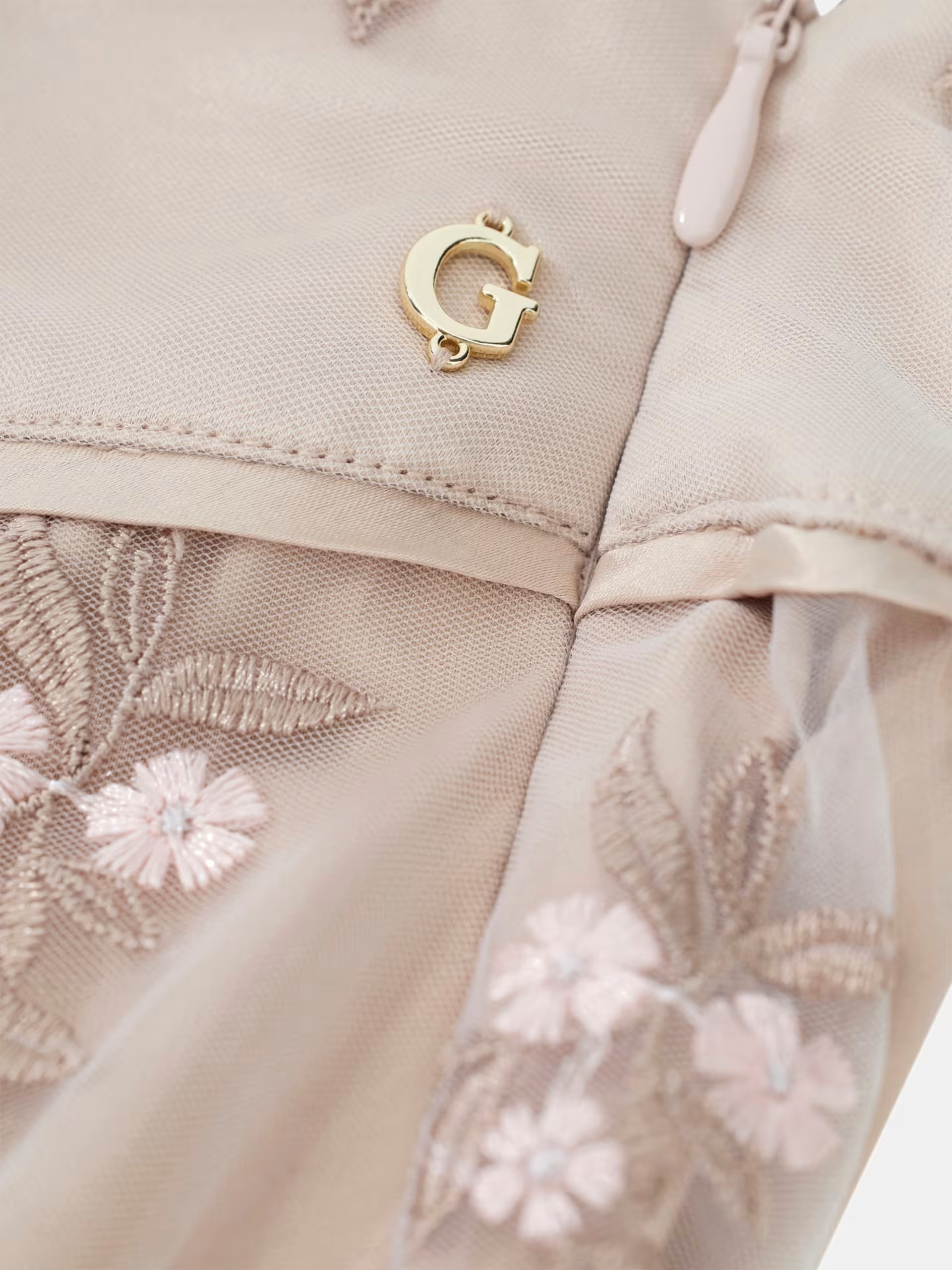 Saia Comprida CATERINA Renda Nude - Guess  4