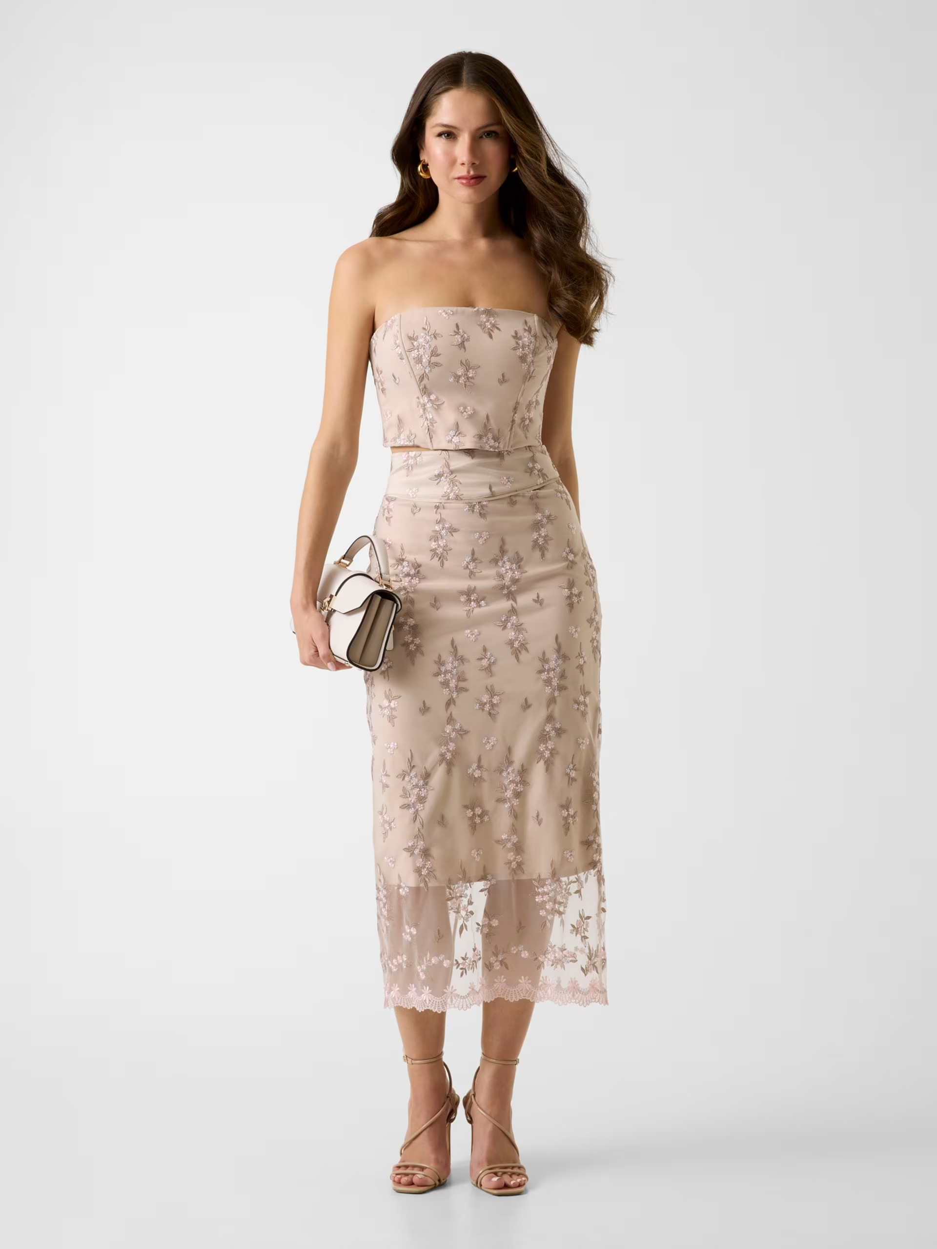 Top CATERINA Renda Nude - Guess 2