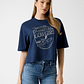 T-shirt COASTAL COWGIRL Azul - Guess  - vignette 1