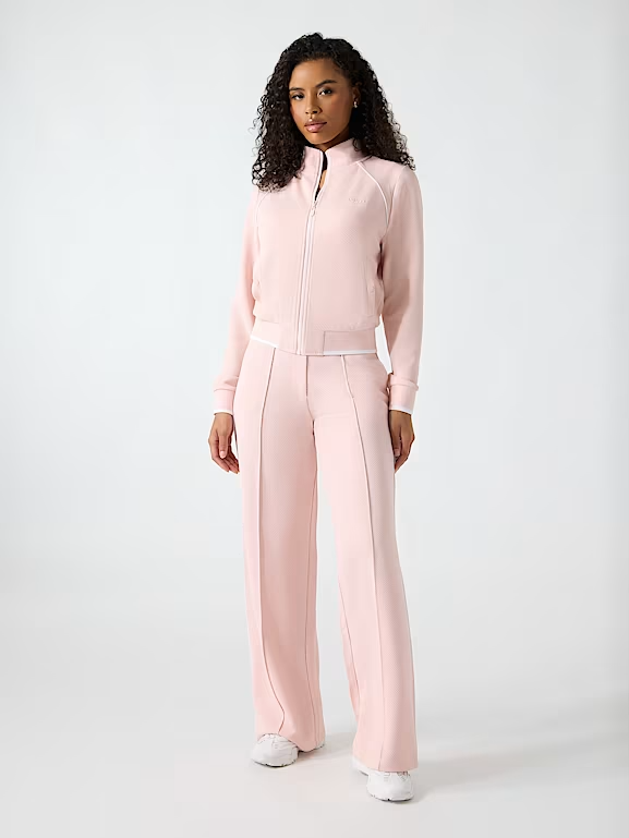 Calças Wide Leg SARAH PIQUE Rosa - Guess  2