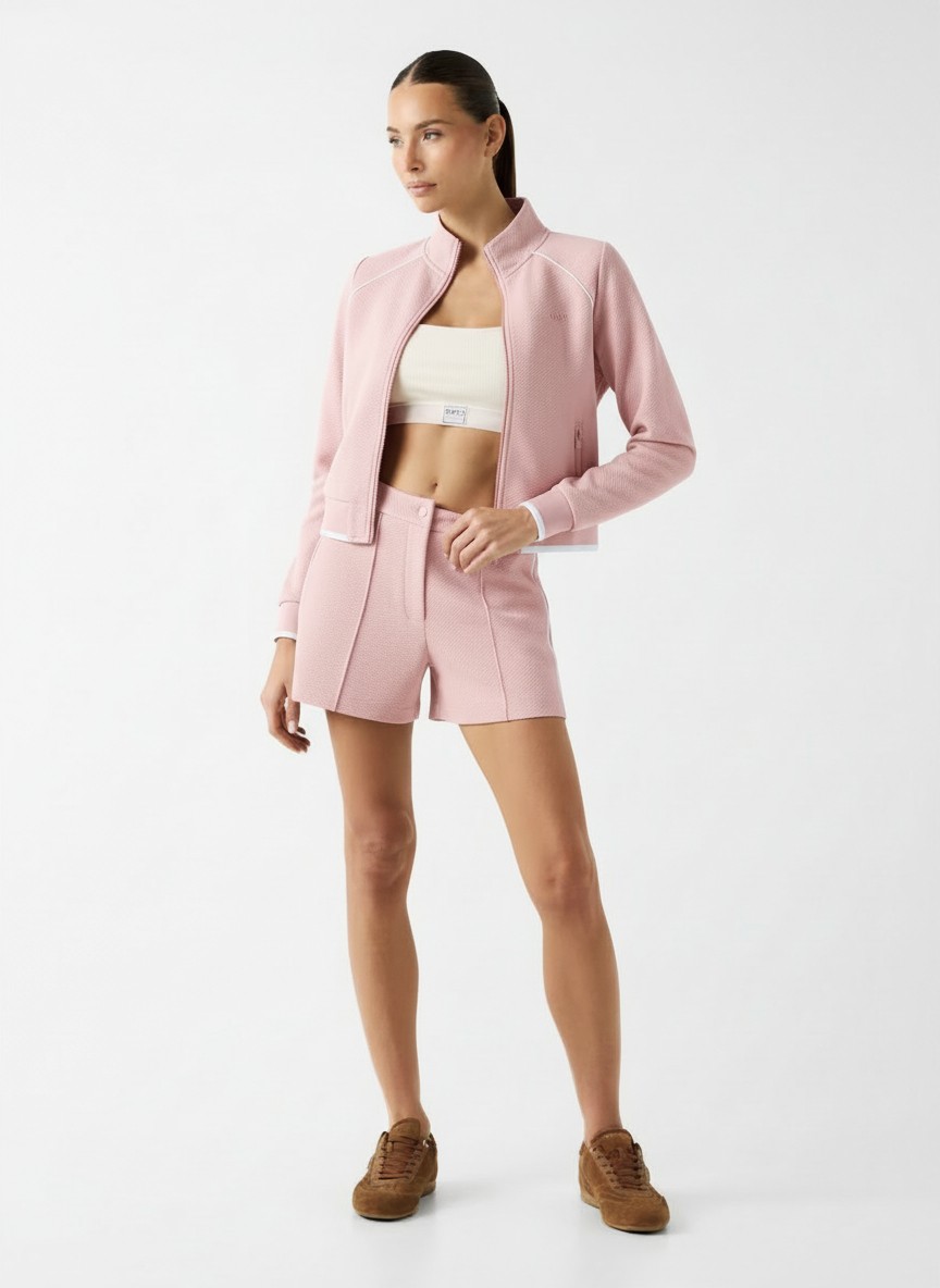 Casaco Desportivo SARAH PIQUE Rosa - Guess  5