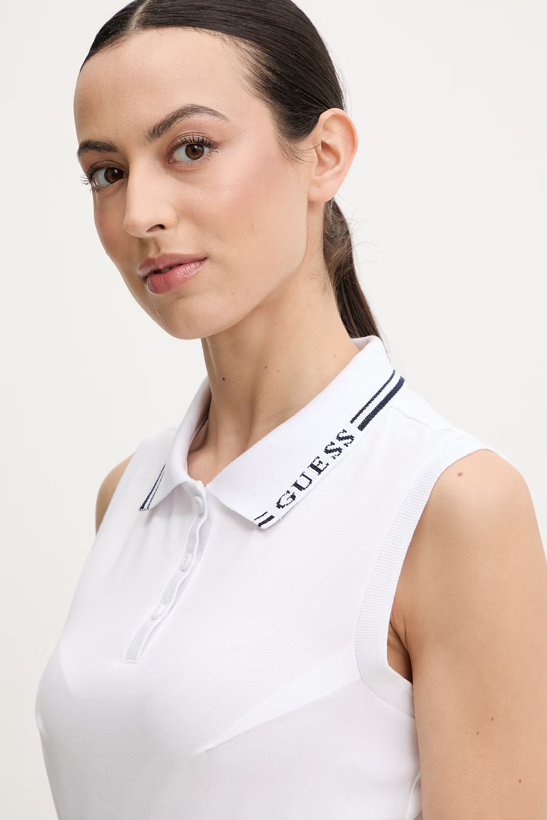 Polo de Cavas SARAH Branco - Guess 4