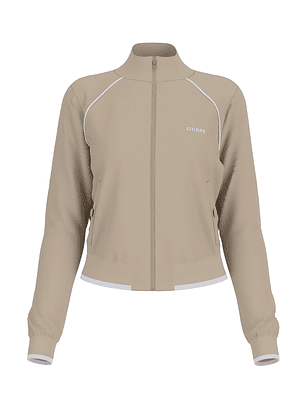 Casaco Desportivo SARAH PIQUE Bege - Guess 