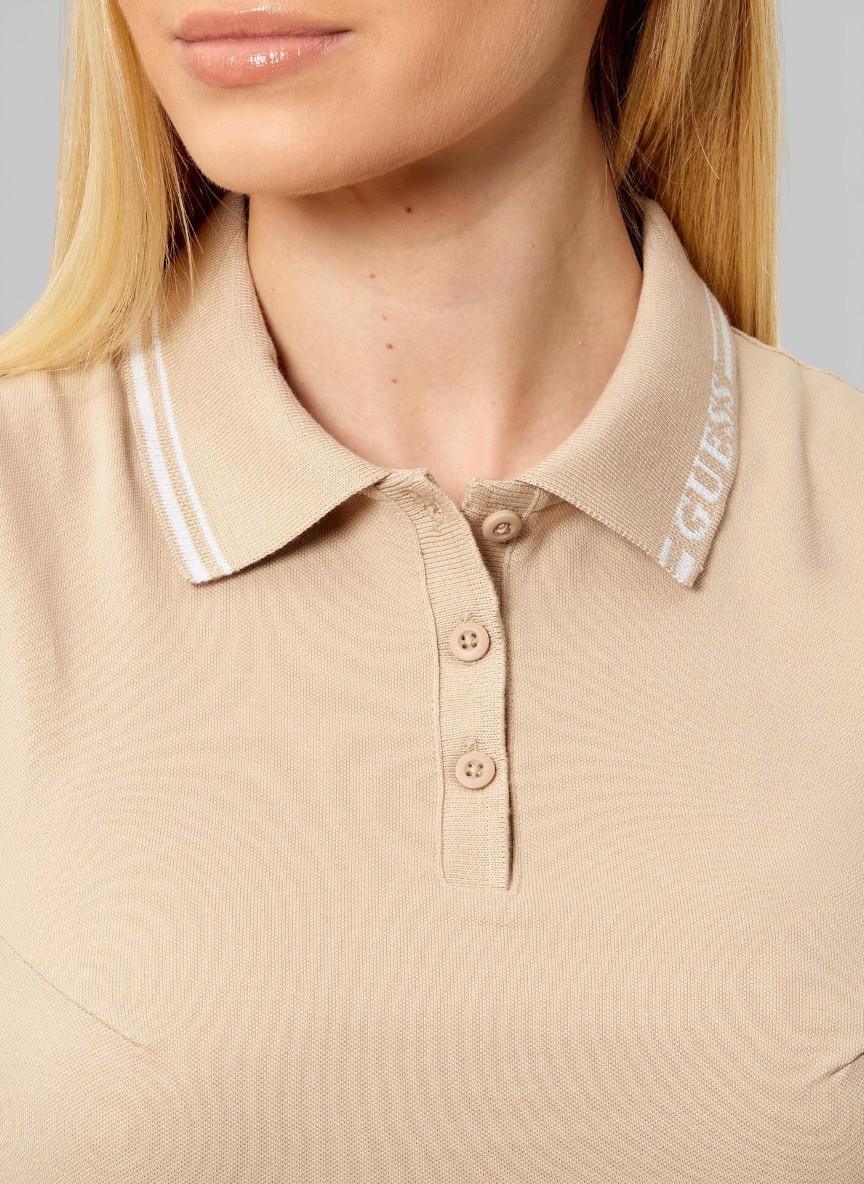 Polo de Cavas SARAH Bege - Guess 3