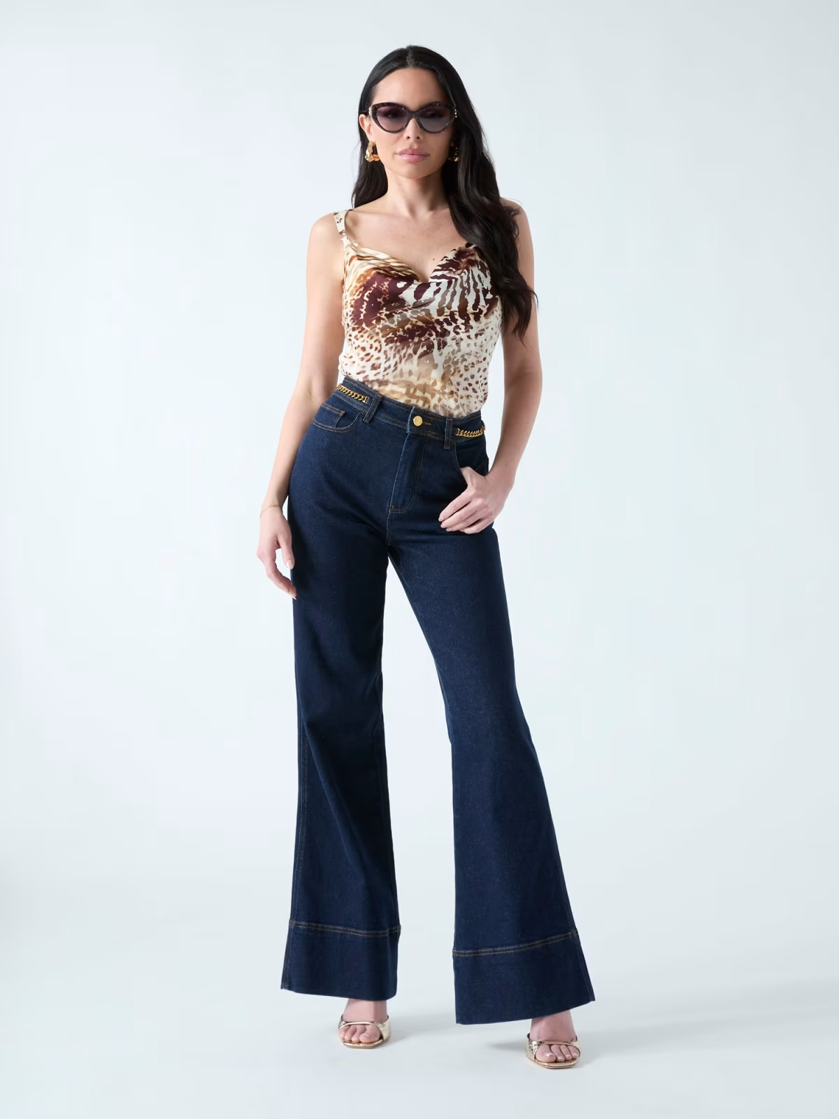 Top GWENDA Castanho - Guess Marciano 4